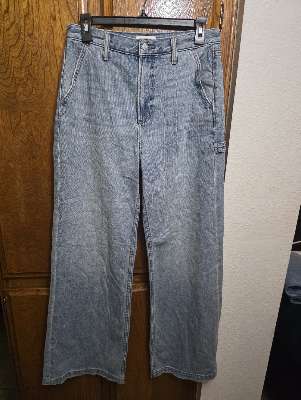 NWT PISTOLA Milo High Rise Ultra Wide Leg Size 27 - Picture 4 of 11